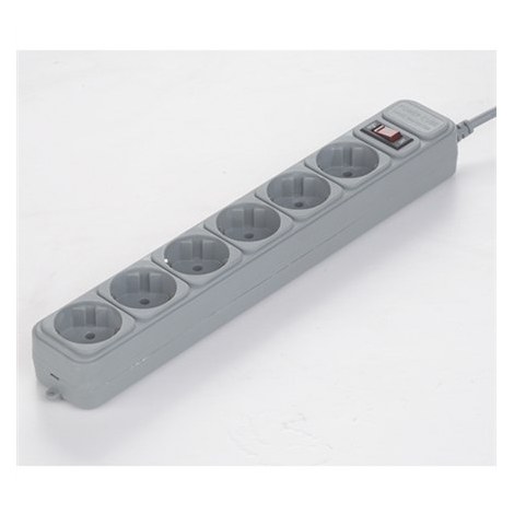 Gembird SPG6-B-10C Power Cube - surge protector | Output Connector Qty 6 | 3 m | White